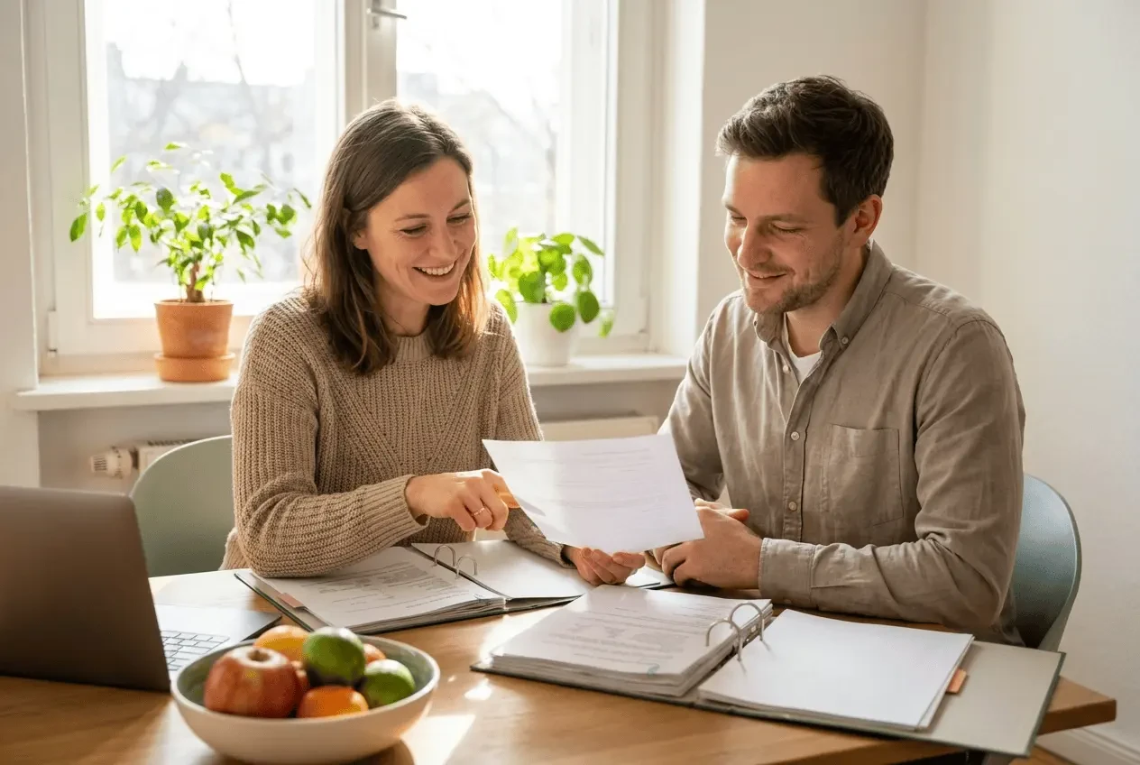 Nutritionist uses digital booking system to manage client appointments and cooking classes on laptop