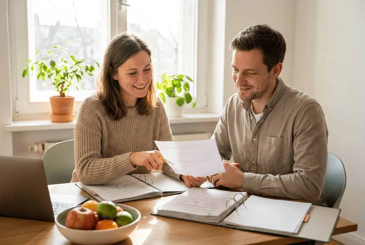 Ernährungsberaterin nutzt digitales Buchungssystem zur Verwaltung von Kliententerminen und Kochkursen am Laptop