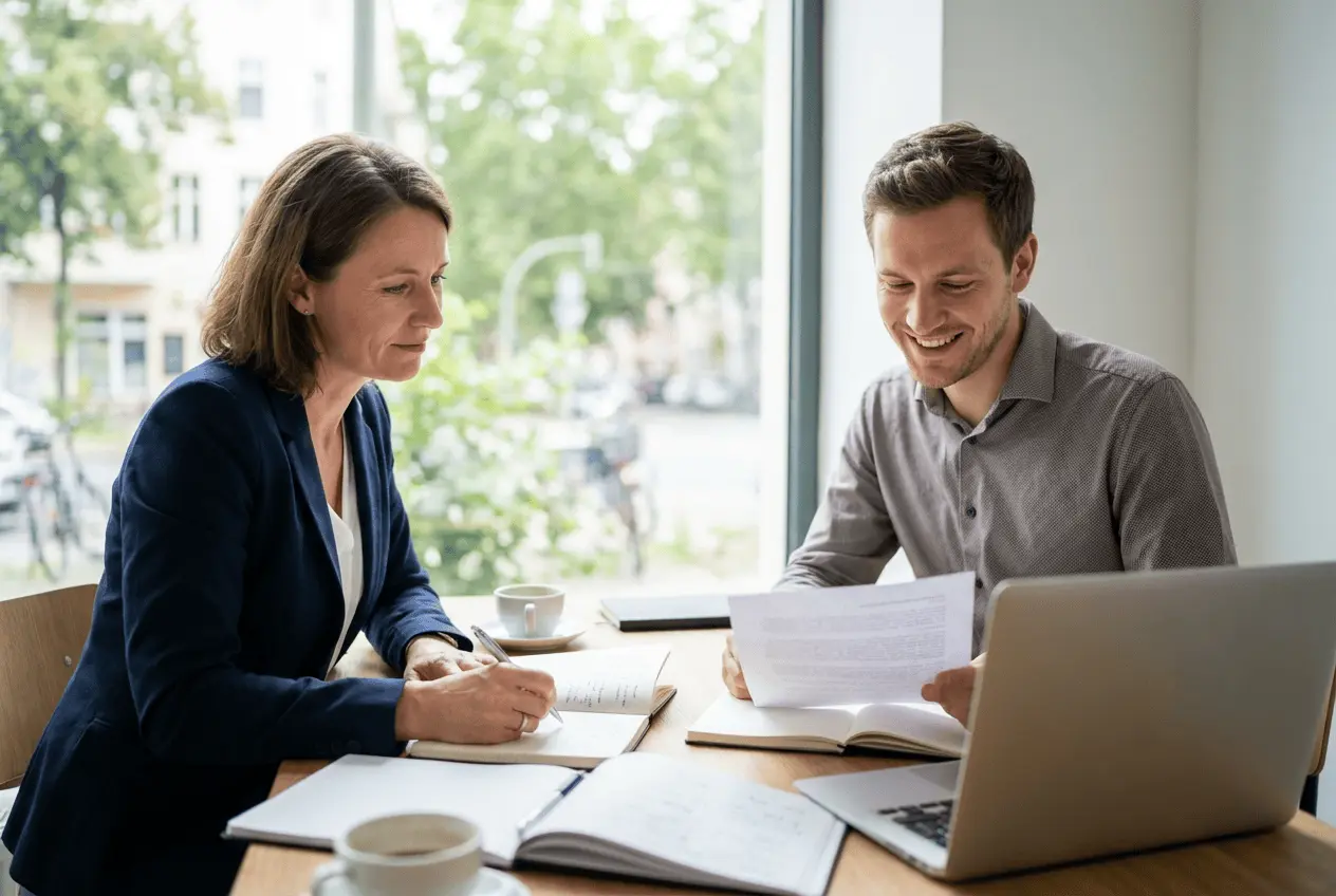 Online Terminbuchung für Karriereberatung und Coaching von Akademikern im Business Umfeld