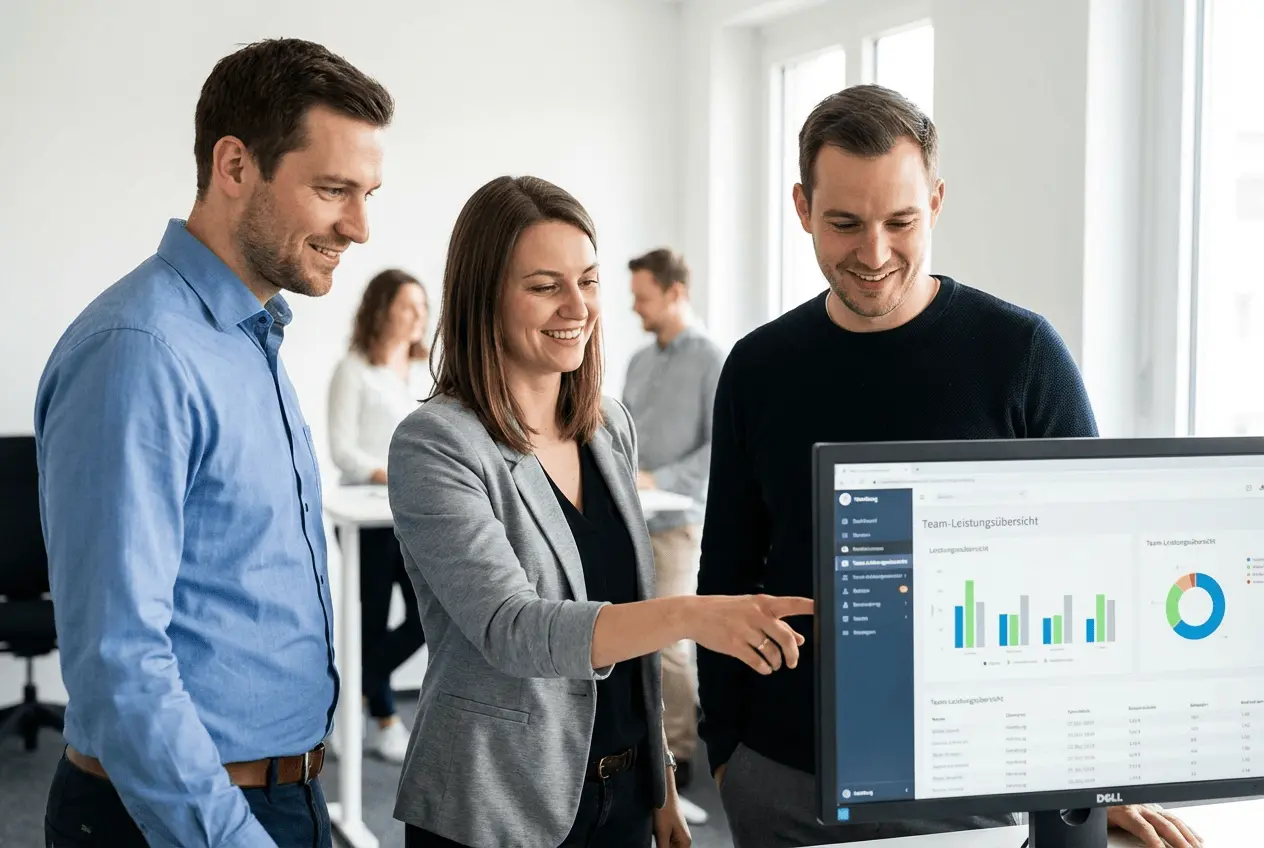 Business Coaching Situation und Führungskräfteentwicklung im Seminarraum