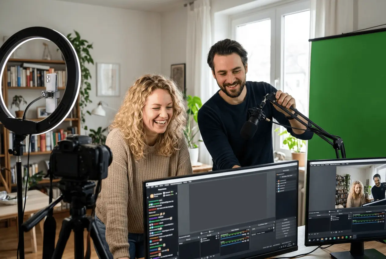 Laptop Ansicht einer Software für Livestreaming Ticketverkauf und Teilnehmerverwaltung bei einem Webinar